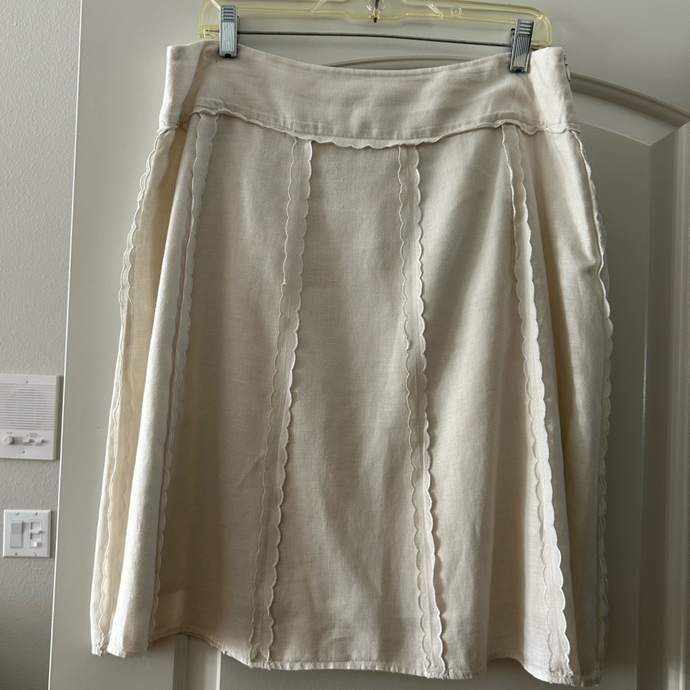 Elegant Linen Skirt